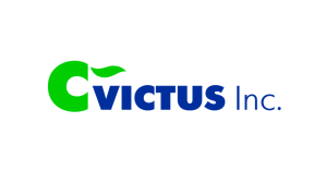 Logo for C Victus Inc. featuring a green letter C with a leaf shape on top, followed by bold blue text VICTUS and a regular blue Inc. on a white background.